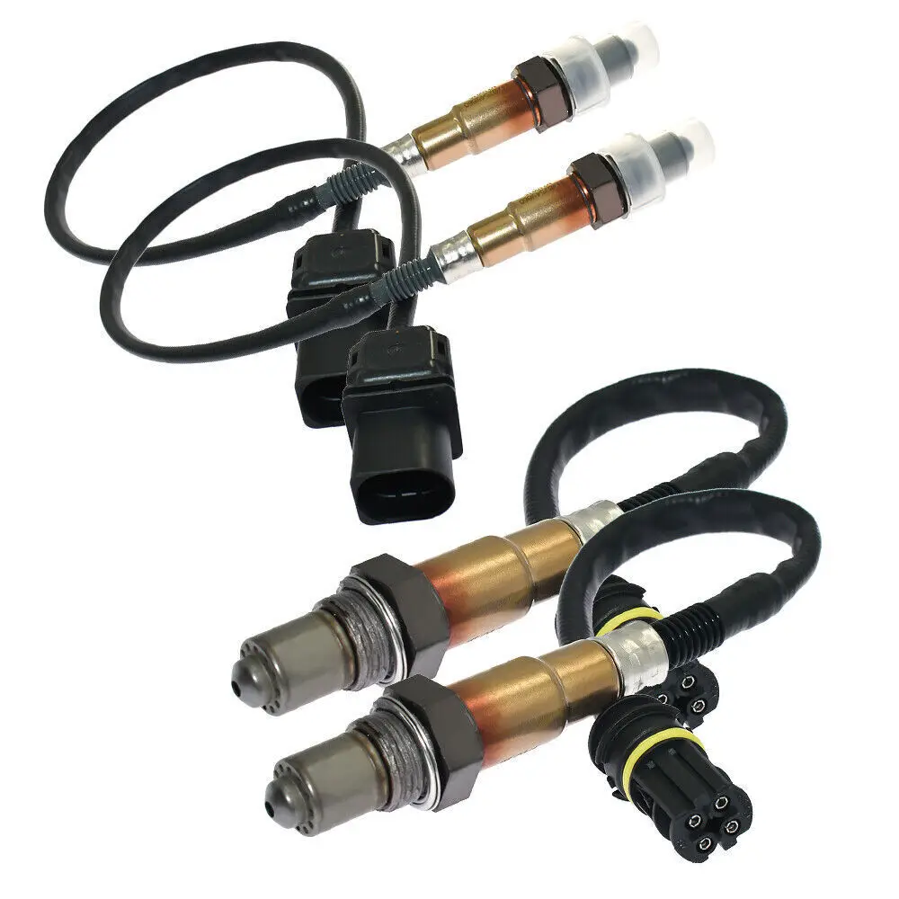 

4pcs Oxygen O2 Sensor For 07-10 BMW X5 V8 4.8L Series Upstream&Downstream BA