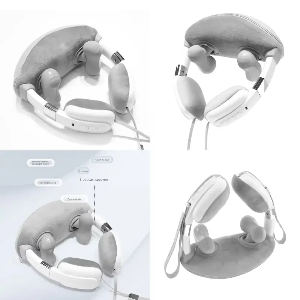 New 2026 Wholesale Electric Multi Function Neck Massager with Heat for Shoulders Muscle Pain Relief for Office Home and Car