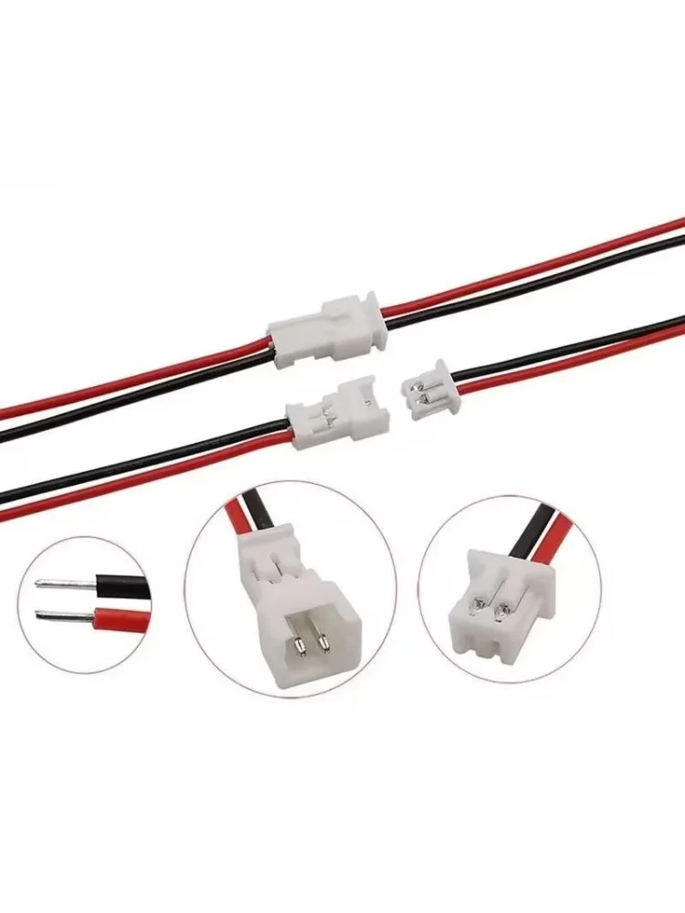 10 paires JST 1.25 pas 1.25mm 2P 3P 4P 5P 6P connecteur de fil mâle/femelle longueur 10CM prise JST connecteur de câble Terminal 28AWG