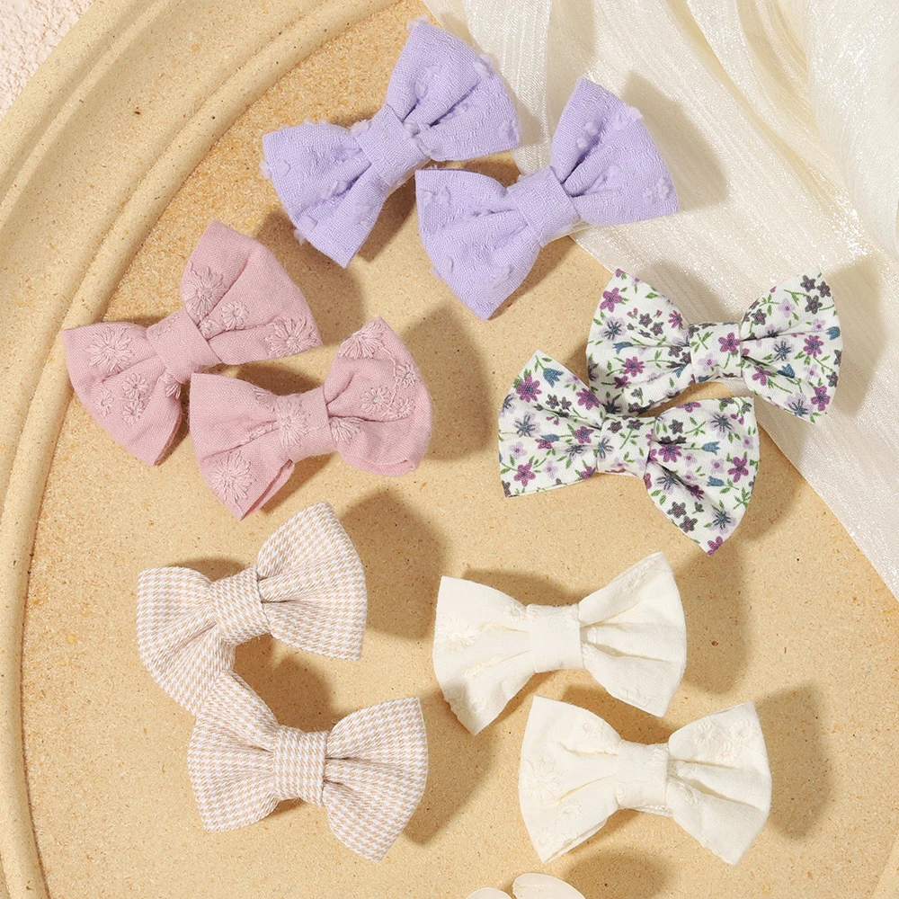 1 Set Cute Fabric Printed Bow - đánh giá và giá Newborn Gift Set