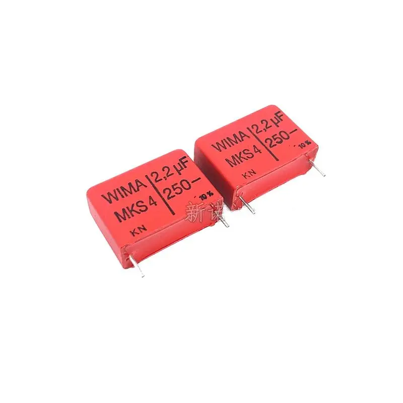 

10PCS/WIMA 250V 225 2.2UF 250V 2U2 MKS4 Pin Distance 22.5 Audio Capacitor