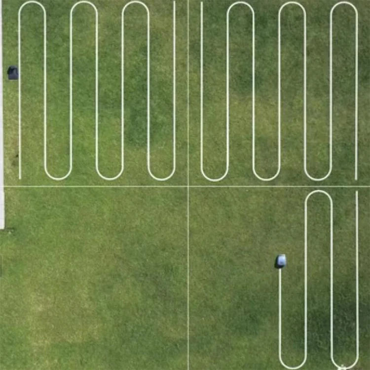 Mesin Pemotong Rumput Cerdas Navigasi GPS Self-Propelled Mesin Pemotong Rumput Robot Listrik Otomatis untuk Pemotong Rumput Taman/Halaman