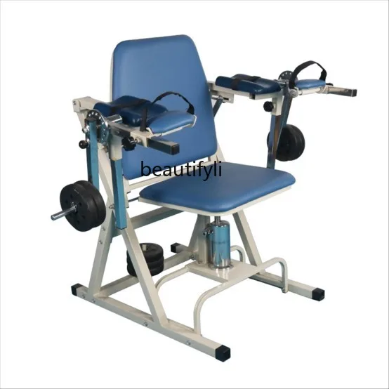 Elbow traction training chair, upper limb traction chair, active and passive flexion and extension rehabilitation equipment