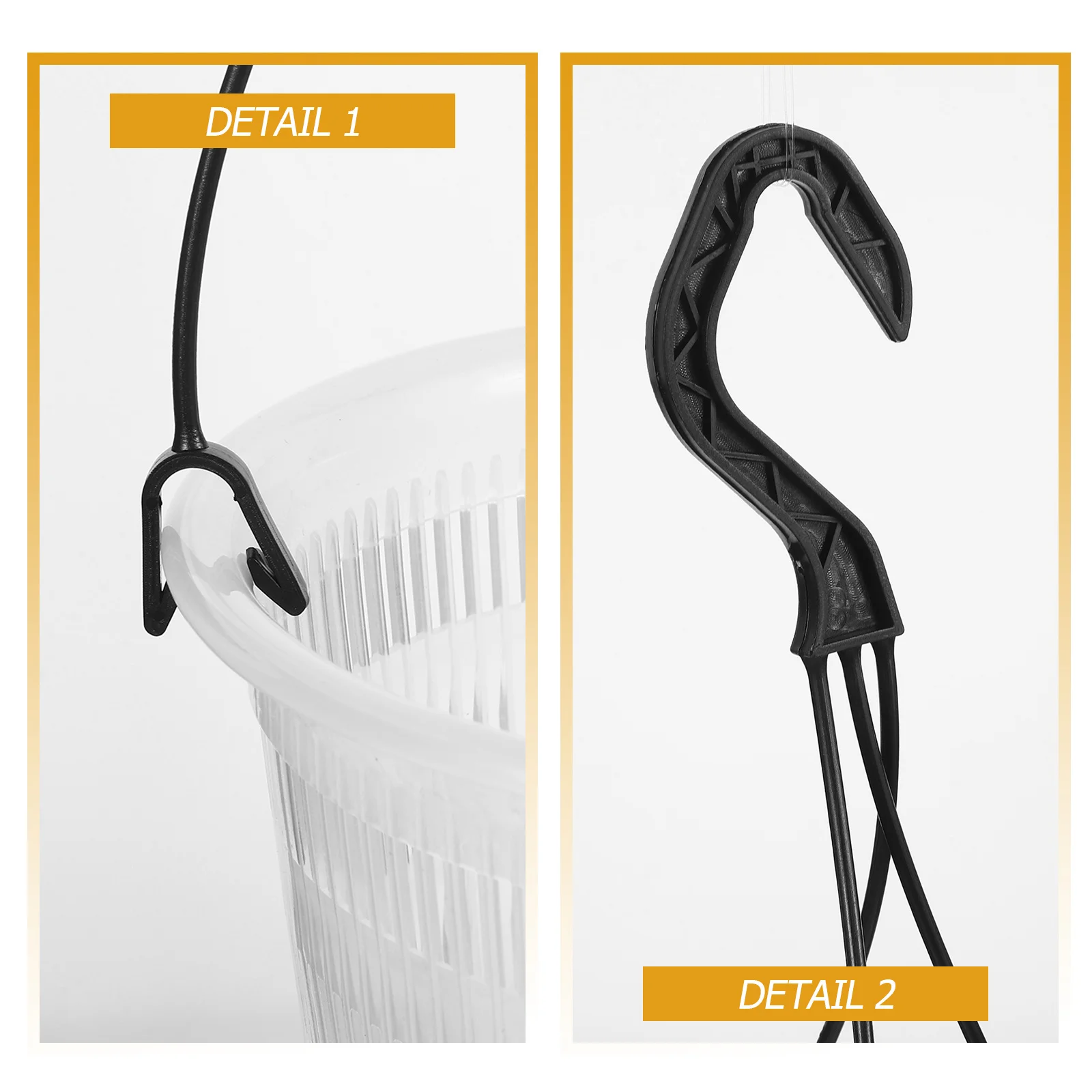 

4 комплекта, пластиковый подвесной цветочный горшок, 6-дюймовая круглая корзина для растений для использования в помещении и на открытом воздухе, легкий детский горшок для домашнего офиса