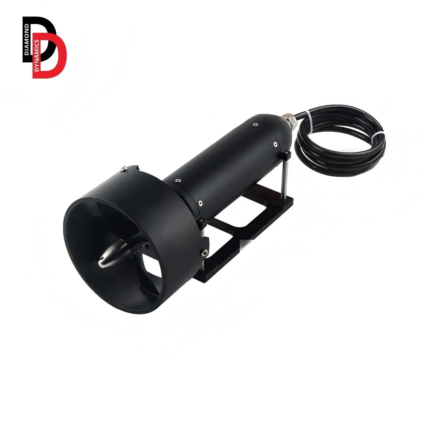 DD15E 16kg High Thrust 12V 24V 26V Electric Kayak Motor 832W CNC Aluminum Underwater Thruster for Boat Surfboard SUP Board