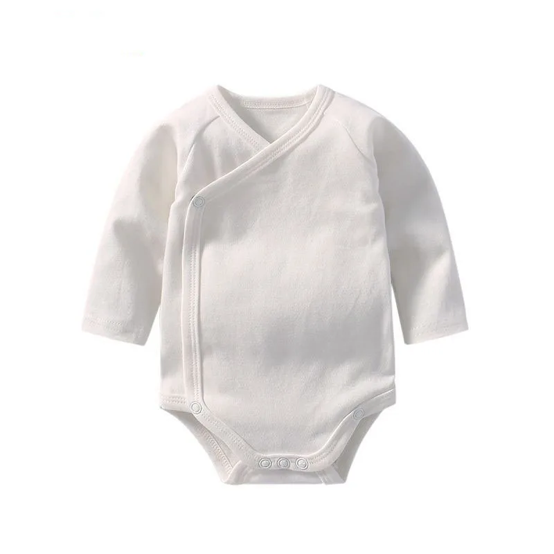 

Baby Rompers Cotton Newborn spring autumn Long Sleeve Jumpsuit Infant Soft Solid Color Romper Jumpsuits Roupas