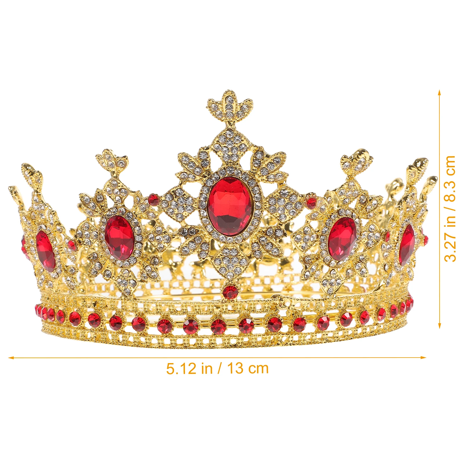

Elegant Alloy For Bride Wedding Headpieces Chic Rhinestone Decor Gorgeous Headdress Birthday Gift Women
