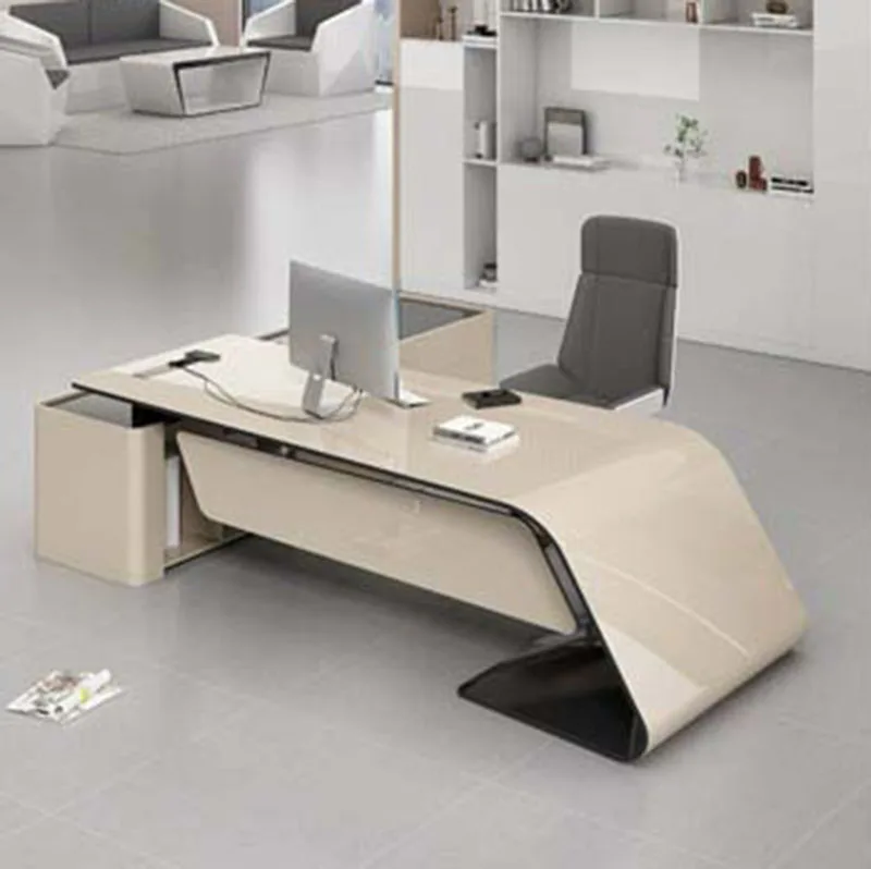 

Minimalist Desk Computer Offices Corner Office Room Desks Offer Simple Table Professional Furniture Organizer Tafel Study