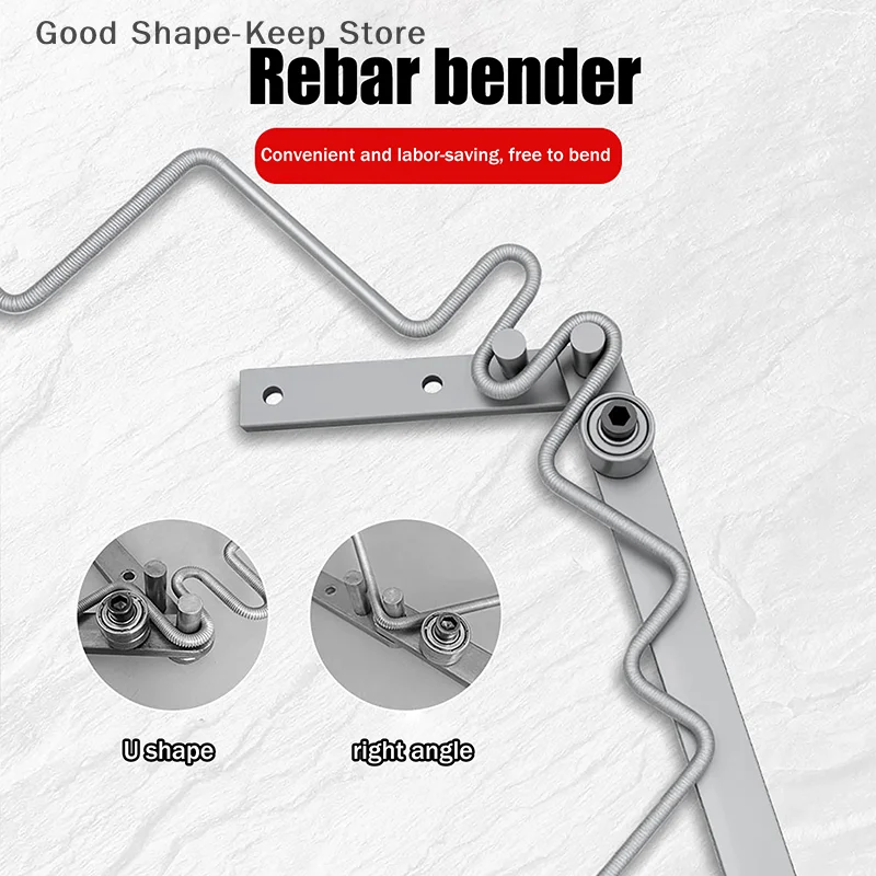 For Home Projects Multifunctional DIY Manual Wire Bender Tool for Steel Wire Bending - Fish Hooks Hangers Wire Shaping Tool