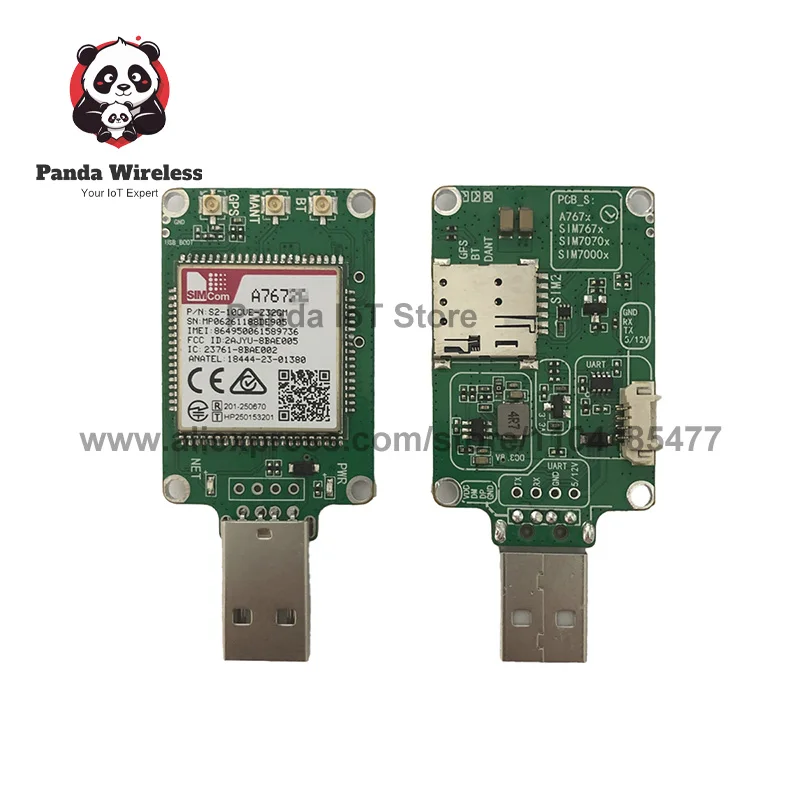 SIMCom A7670 A7672 A7670G A7672G 4G LTE Cat 1 USB Dongle Global Bands Cellular Modem for M2M And IoT Applications