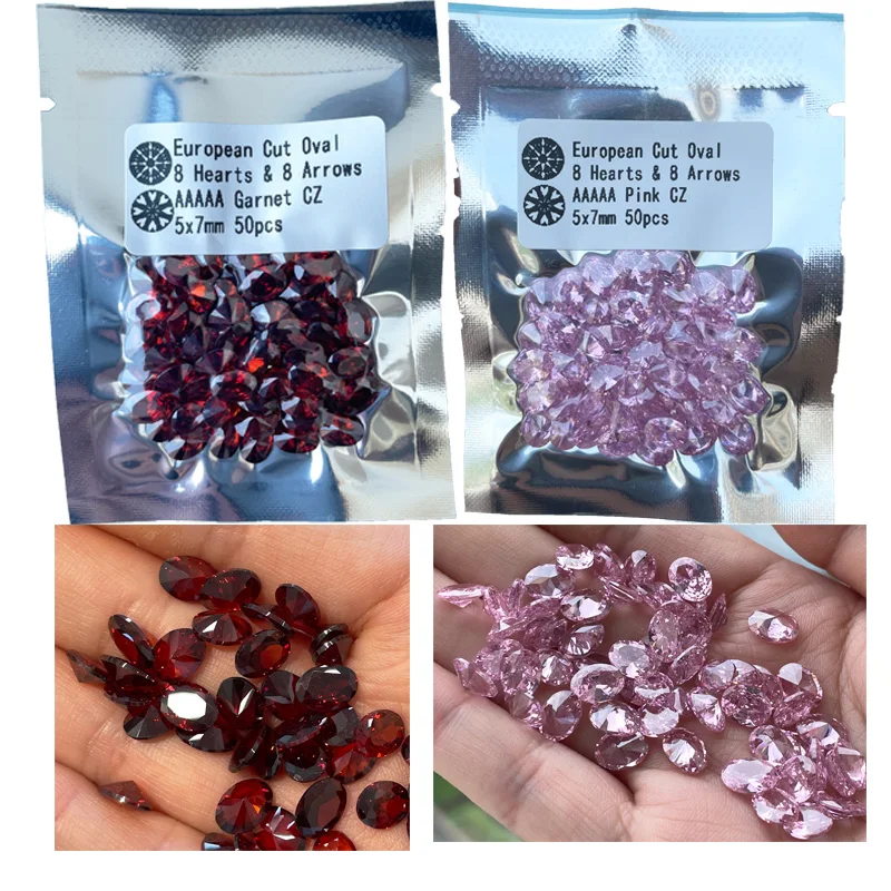 

5A Quality Oval Shape Cubic Zirconia Stone 2X3mm~13X18mm Multicolor Brilliant Cut Loose CZ Synthetic Gems Beads For Jewelry