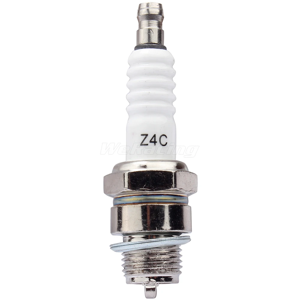 Z4C Spark Plug for 50cc-80cc 2 Stroke Engine Motorized Bicycle Bike Moped Scooter Yamaha JOG50 90 ZX50 QJ50 DX100