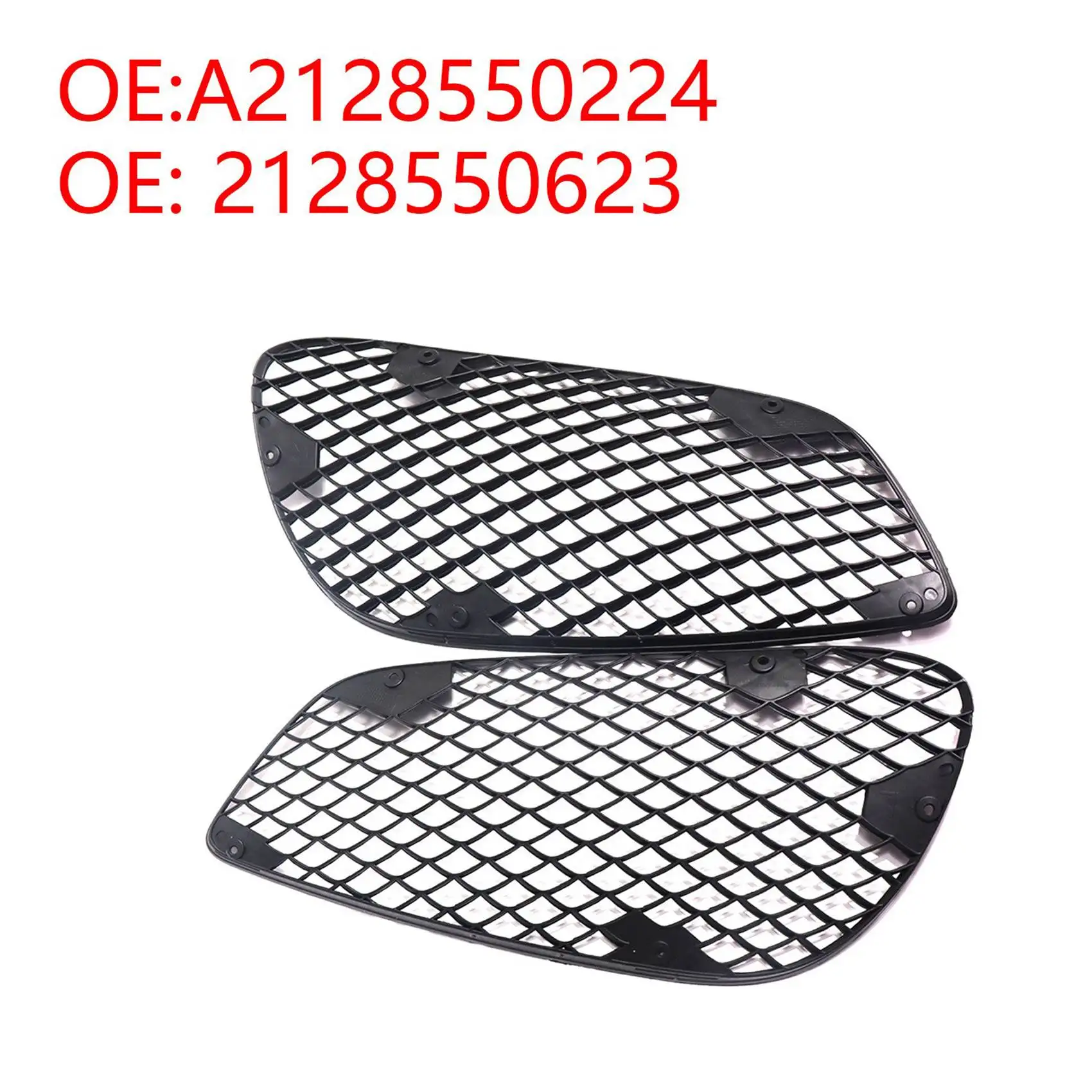 Front Bumper Lower Mesh Grille for Mercedes Benz W212 E350 E400 E550 A2128850224