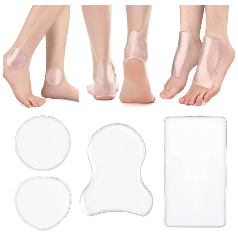 1Pcs Ankle Bone Protection Gel Pads Anti-abrasion Nursing Tools For Boots/Skates/Splints/Braces Ice Skating