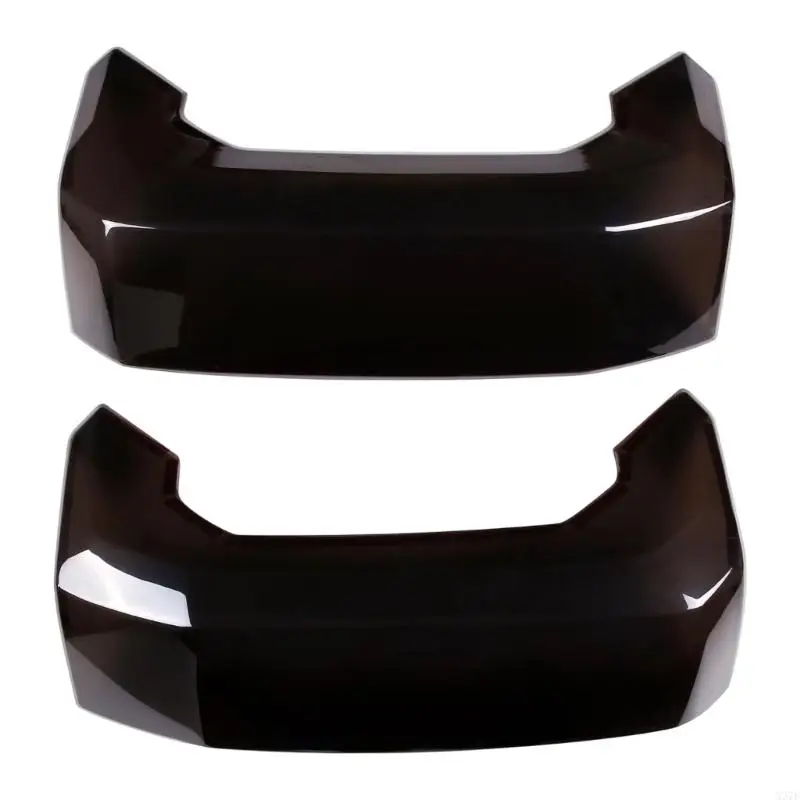 Smoked ABS Tail Light Cover for 2022-2026 Rear Lamp Area, Clip-On Lamp Trim for Daily Road Contact Care, Dark and X37F