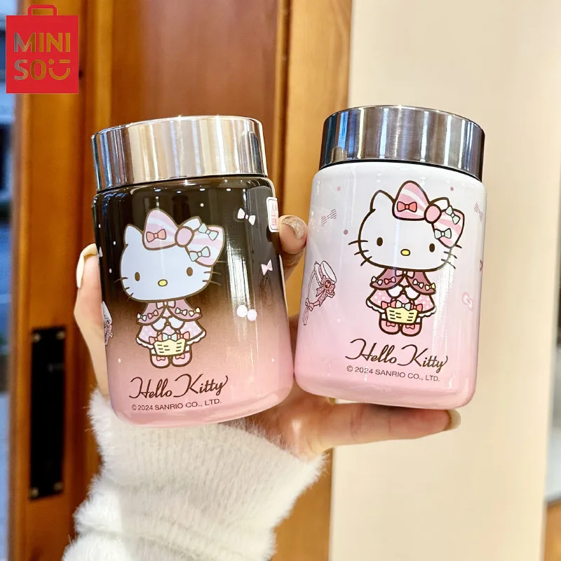 MINISO Sanrio Mini Pocket Cup 316 Stainless Steel Insulated Cup Portable Cup Children\'s Portable Cup Outdoor Camping Drinkware