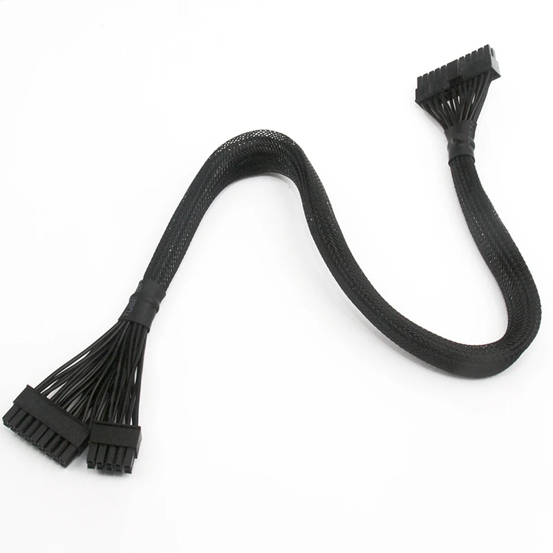 New-2X ATX 24 broches à 18 + 10 broches carte mère PSU câble d'alimentation modulaire pour Cooler Master V550 V650 V750 V850 V700 V1000