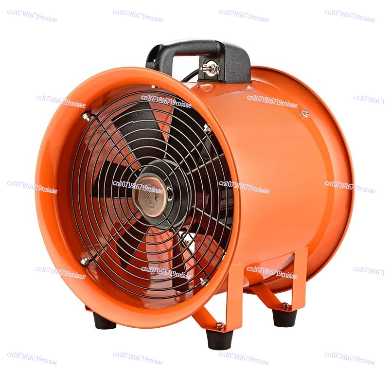 

Portable Portable Axial Fan 220V Mobile Powerful Exhaust Duct Exhaust Fan Marine
