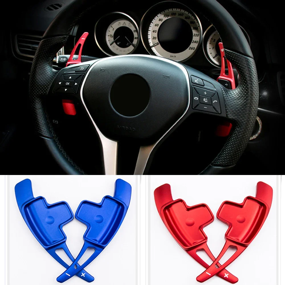 

Car Steering wheel shift paddles For Mercedes-Benz 2011-2014 B Class W246 W242 B180 B200 B250 Electric Drive Quick shift sticker