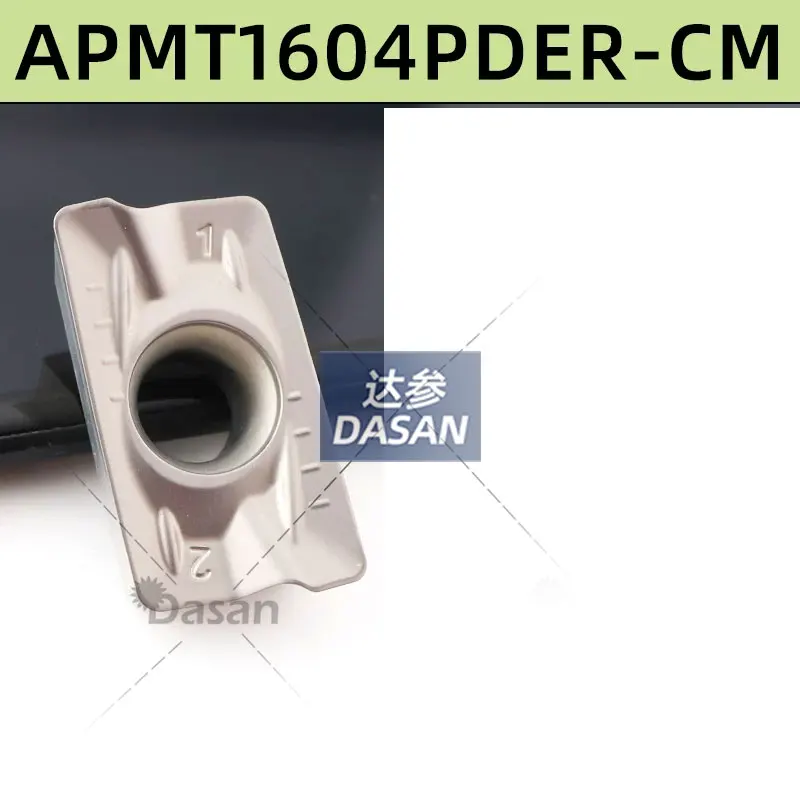 10PCS Dasan APMT APMT1604 H2 APMT1135 Cermet Inserts  TT Milling Blade CNC Lathe Cutter Tool for Steel Roughing Finishing
