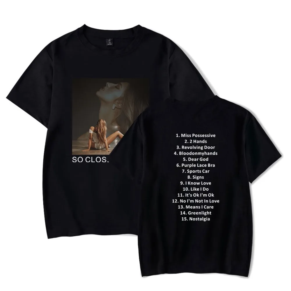 

Tate McRae So Close to What Short Sleeve Merch Tee Women Men Crewneck Fashion T-shirt Unisex Tops