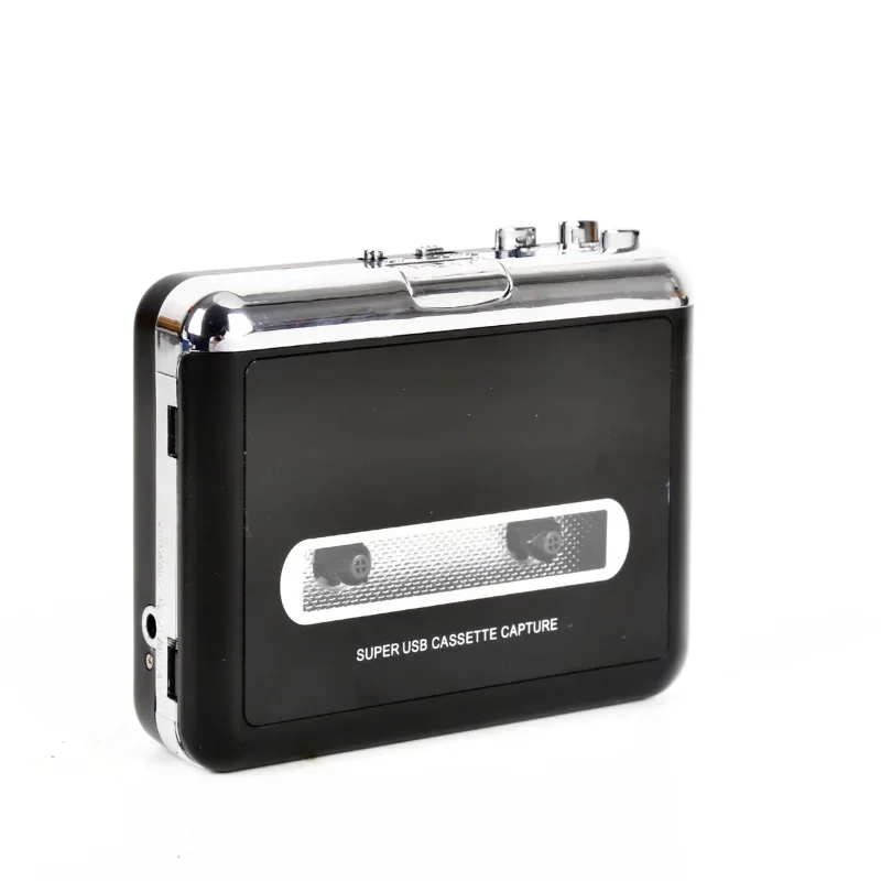 

Portable Cassette Player with Built-in Speakers - Stereo FM Radio and Tape Player