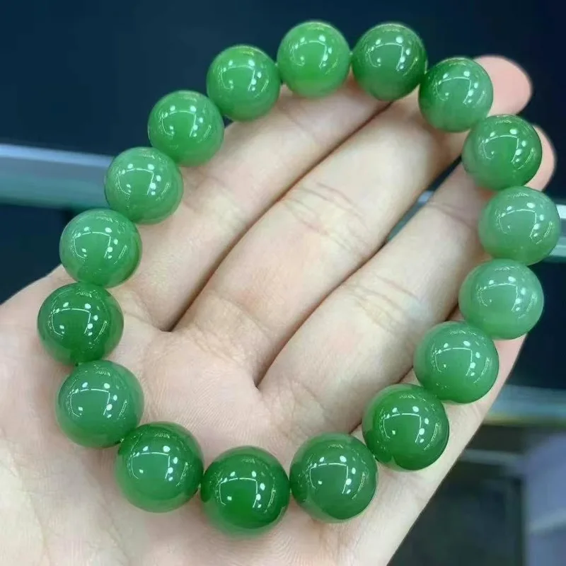 Natural Hetian Jasper Bracelet Material Is Delicate, Beautiful In Color, Stylish And Versatile