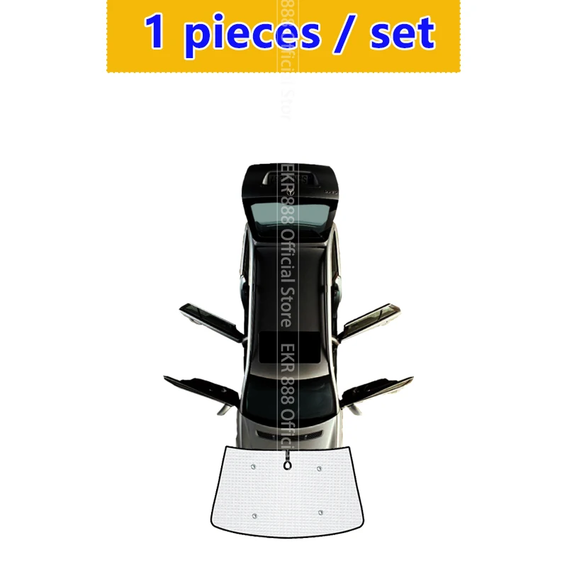 Car Full Coverages Sunshades For Skoda Octavia 3 MK3 5E 2013~2019 Estate Anti-UV Car Sunscreen Window Sunshade Cover Accessories image 3