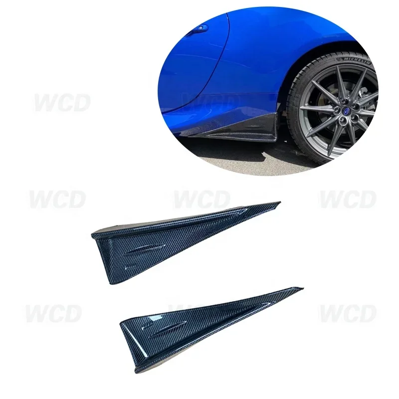 For Toyota GR86 Subaru BRZ STI Style Side Skirt Splitter Body Kit Bodykit ZD8 2022+ Side Splitter Spoiler