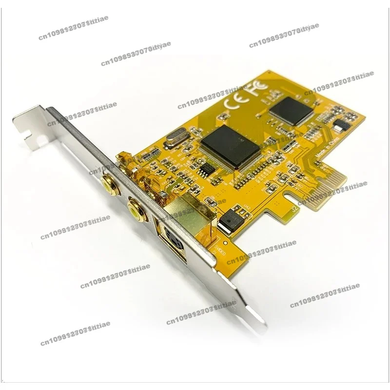For PCIE To AV High-resolution Video Capture Card PCI-E AV Capture Card Suitable for Monitoring Equipment 878A