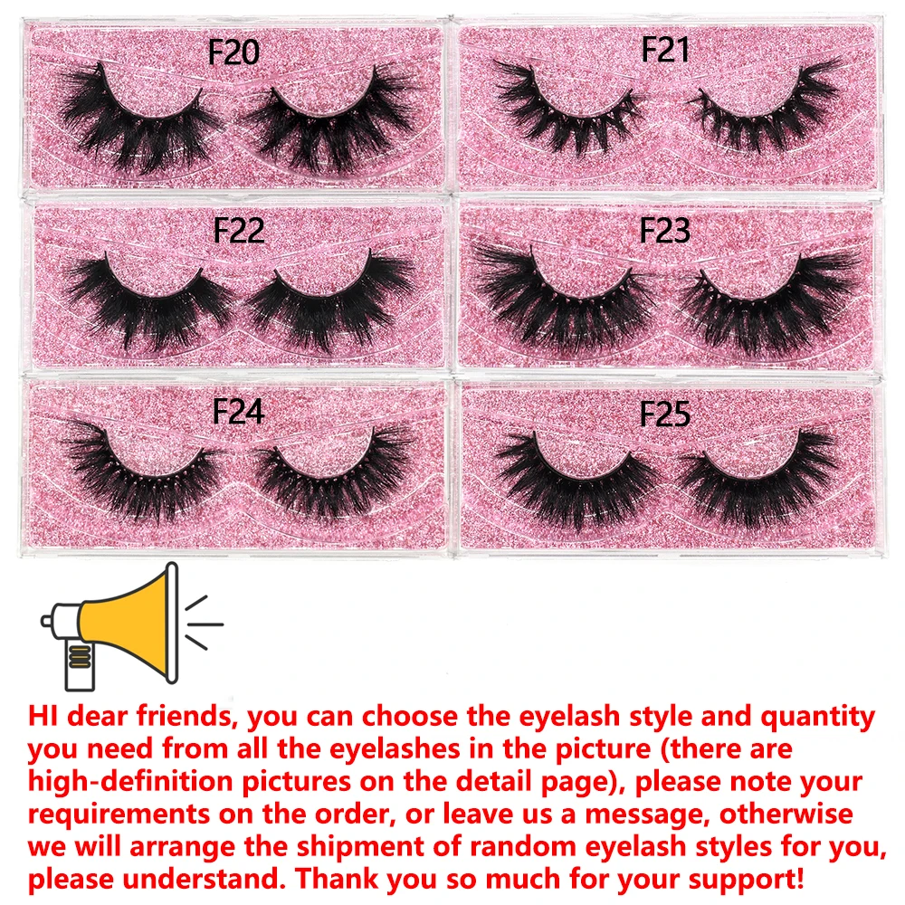 Mink Lashes Wholesale Items For Business 5/10/20/30/45/60/80/110pcs Natural Soft Fluffy Eyelash Extension Mink False Eyelashes