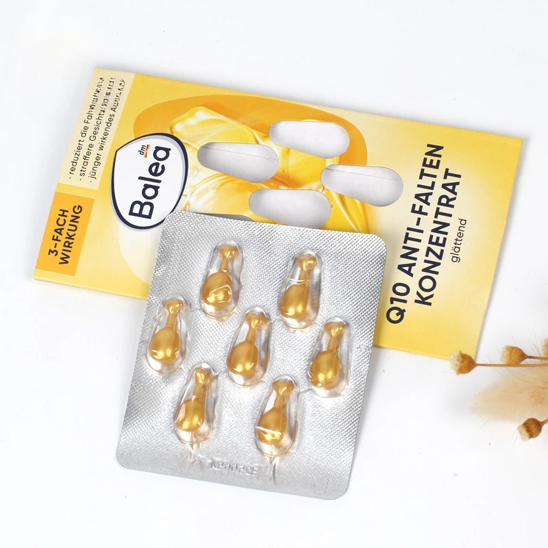 4 pçs balea rosto olho soro concentrado umidade aumenta a elasticidade da pele seca firmeza suavizar rugas dos olhos nutrir a pele lisa