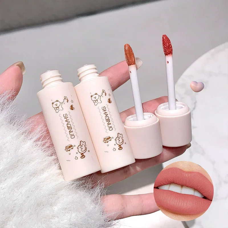 SHAQINUO Fun Cloudy Lip Mud - Matte Velvet Lip Tint; Affordable, Student-Friendly Lip Color with a High-Quality Finish