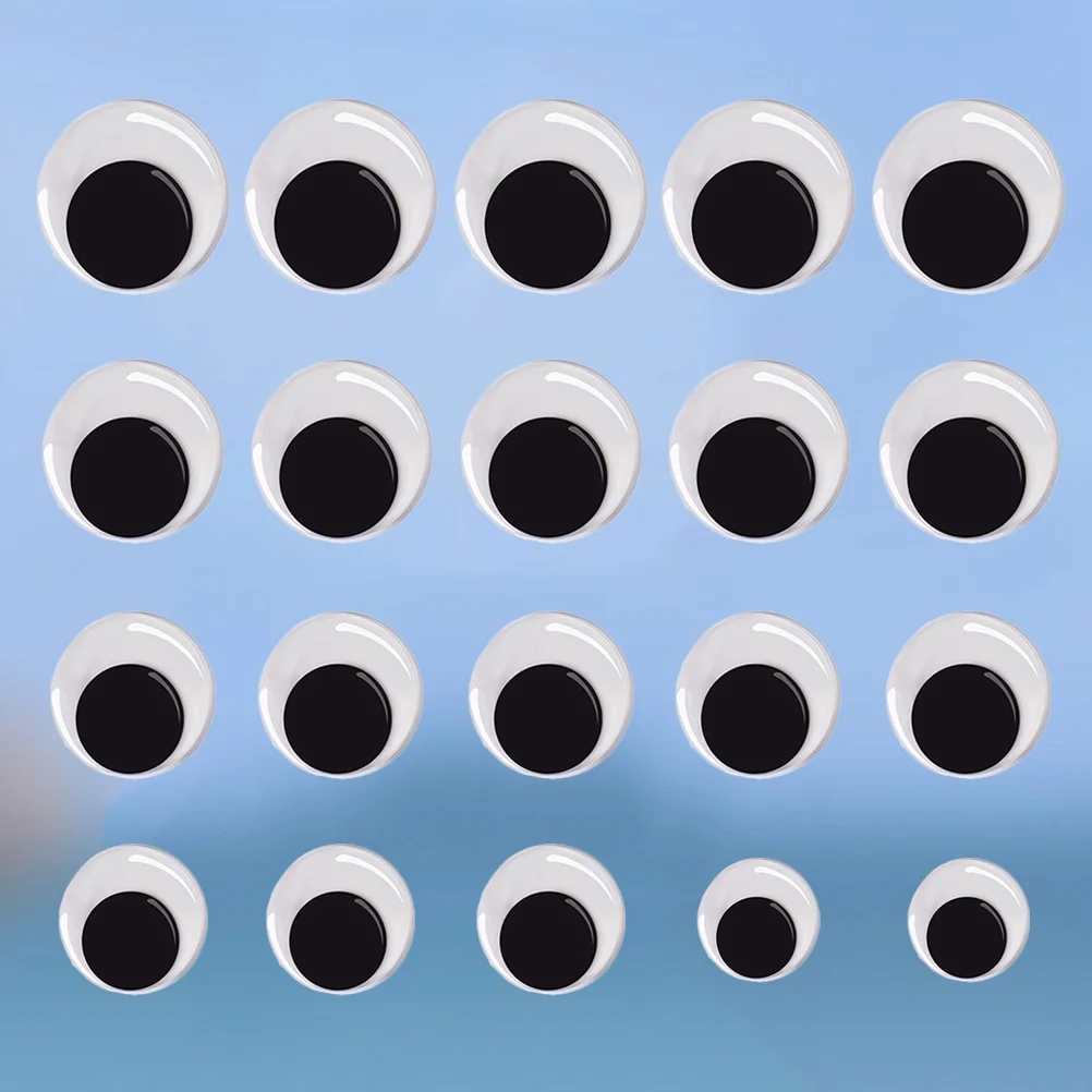 800 pezzi autoadesivi per accessori fai da te adesivo bulbo oculare per bambini fai da te per bambini che realizzano accessori