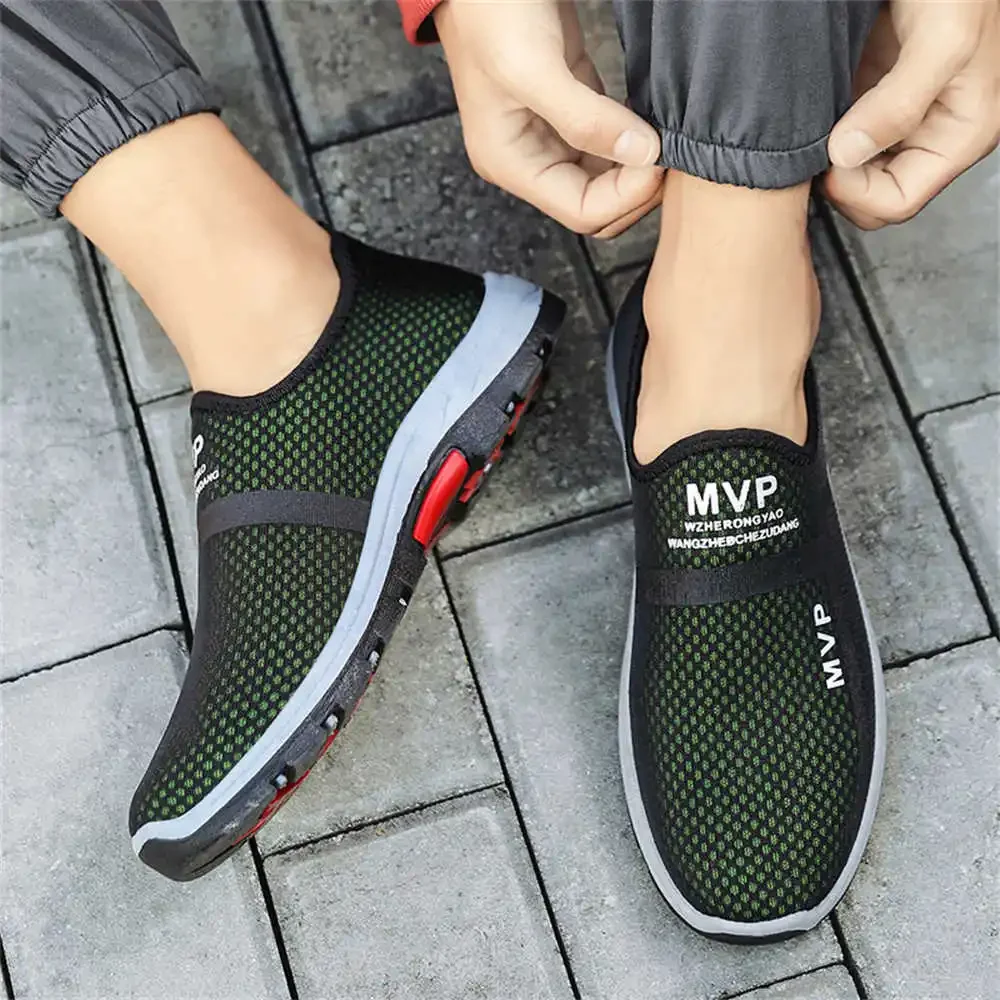 Nonslip Slip On Men's High Fashion Casual Sneakers Green Shoes 41 Sports Idea Choes Resale Global Brands Ternis Scarp