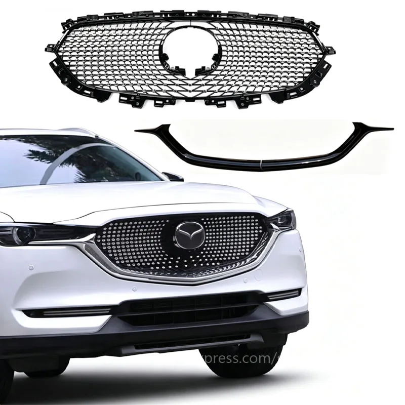 

Suitable for 17-21 Mazda CX5 Starry Sky grille modification GT model sport grille grille grille decoration