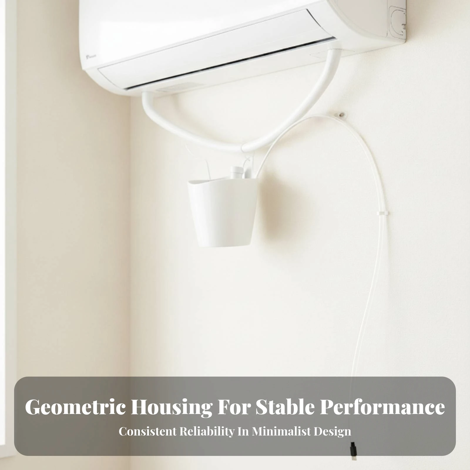 USB Condensate Drain Pump Easy to Install Air Conditioner Drain Pump Compact for Office, Bedroom