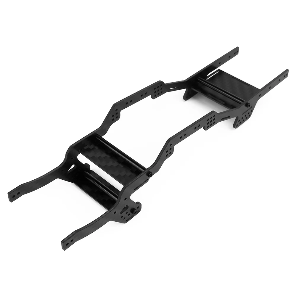 YEAHRUN LCG Kit de châssis en Fiber de carbone poutre de cadre pour 1/24 RC chenille axiale SCX24 90081 AXI00001 AXI00002 AXI00006 pièces