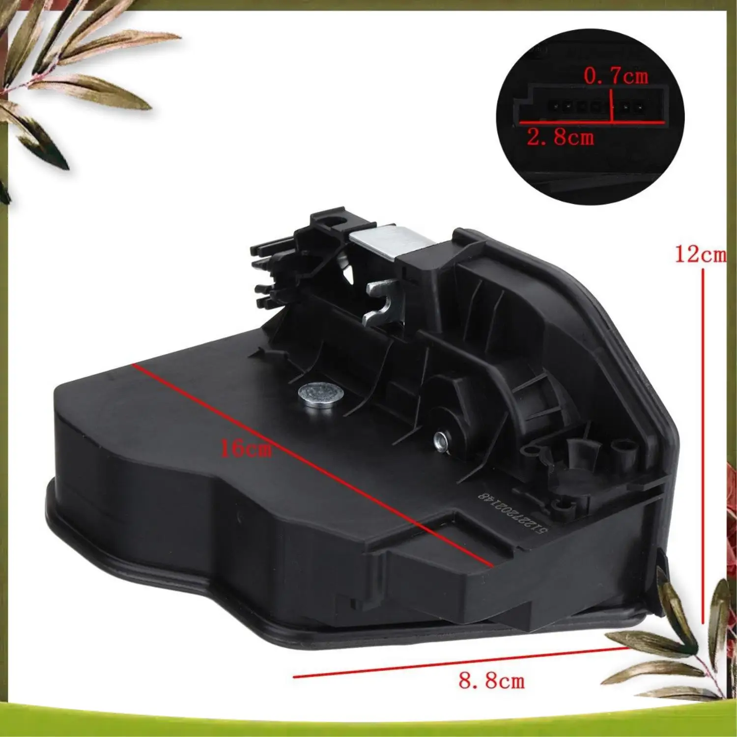 

AB98-Rear Right Power Electric Door Lock Latch Actuator 51227202148 For Bmw E60 E90