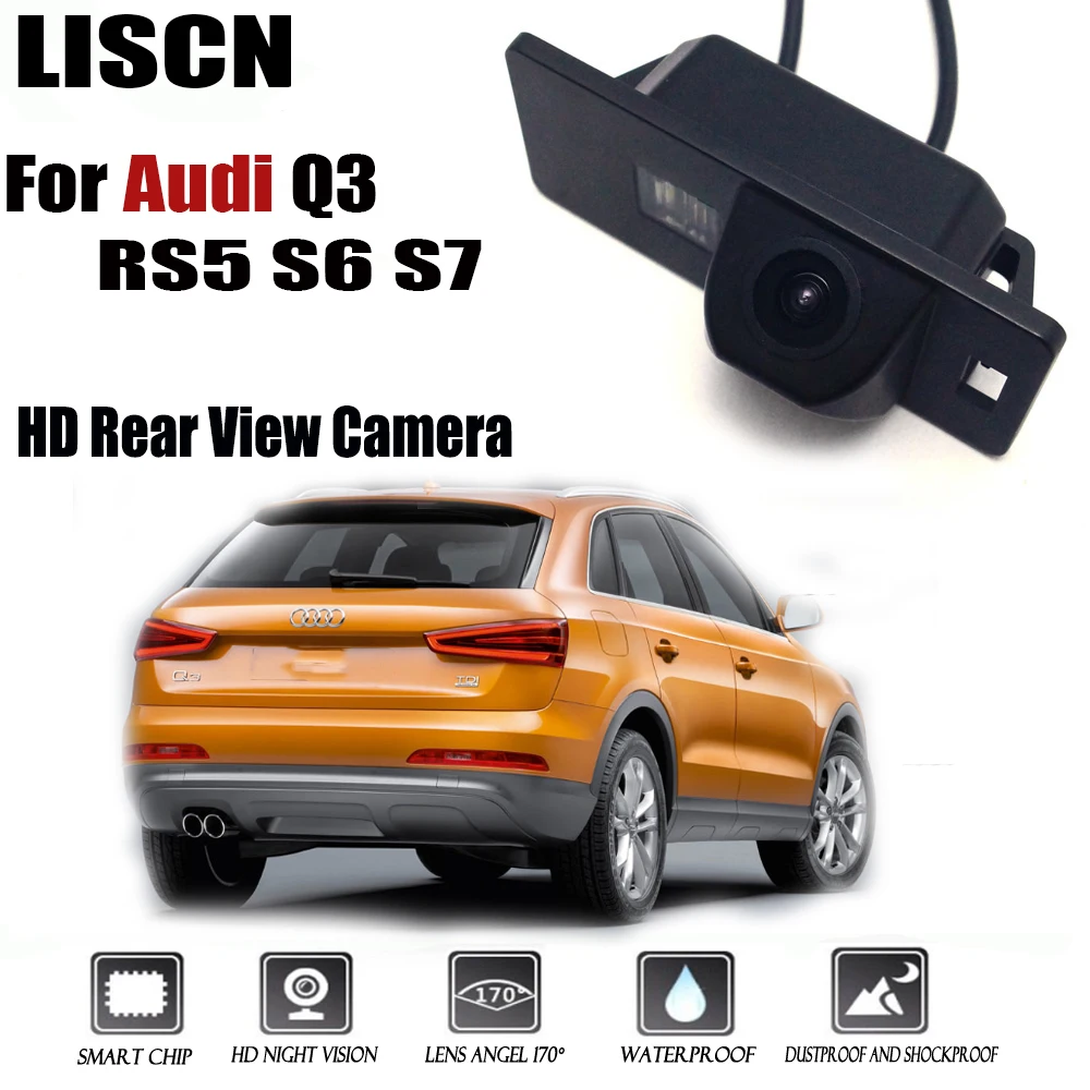 

Rear View Camera For Audi Q3 RS5 S6 S7 CCD Night Vision Reversing Camera / license plate camera/backup Camera