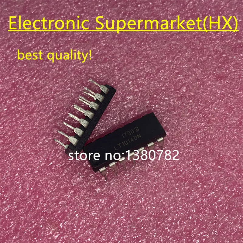 Free shipping 10pcs-50pcs LT1014DN DIP-14 Best quality IC In stock!
