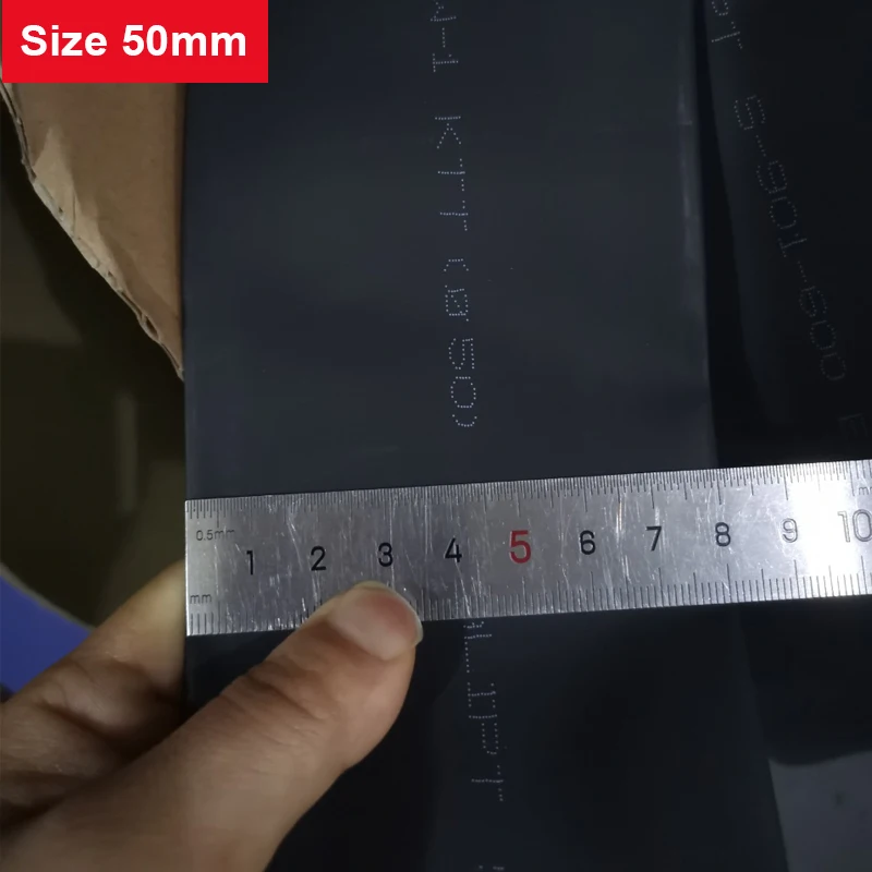 1 Meter Dia 45mm 50mm 60mm 70mm 80mm 90mm 100mm 120mm 150mm 180mm 2:1 Heat Shrink Heatshrink Tubing Tube Wire Sleeving Wrap kit