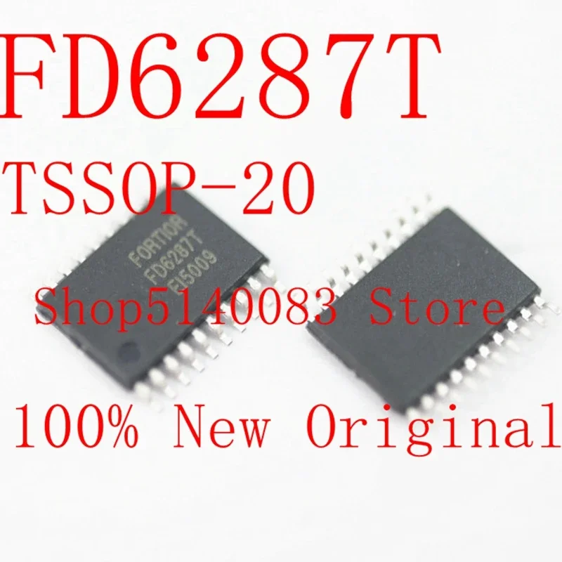 10PCS FD6287T FD6287 TSSOP20 IC Chip New Original In stock