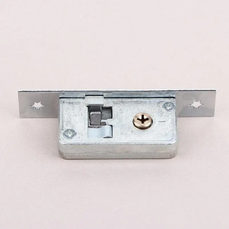 Invisible/Mortise Lock Pull Gate Hook Lock Alloy Lock For Framed Glass Door Strong Durable Hardware
