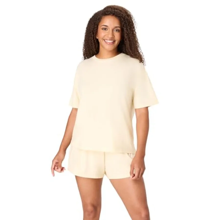 

Women's Pajamas Set, Comfywear Pajamas for Women Set, Originals SupertSoft Loungewear, T-Shirt and Sleep Shorts