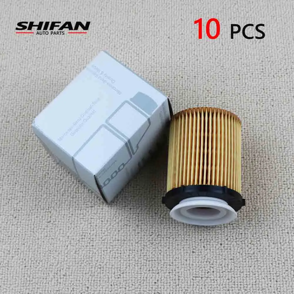 10 Pcs 2701800109 Car Oil Filter for MERCEDES-BENZ W176 A160 / B-CLASS W246 W242 B160 GLA180 GLA250 HU711/6Z H90 A2701800109