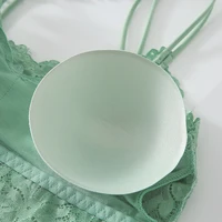 3PCS Women's Lace Bras Top Comfortable Bralette Solid Color Sexy Underwear Vest Female Hollow Out Wireless Lingerie Seamless Bra - Image 5