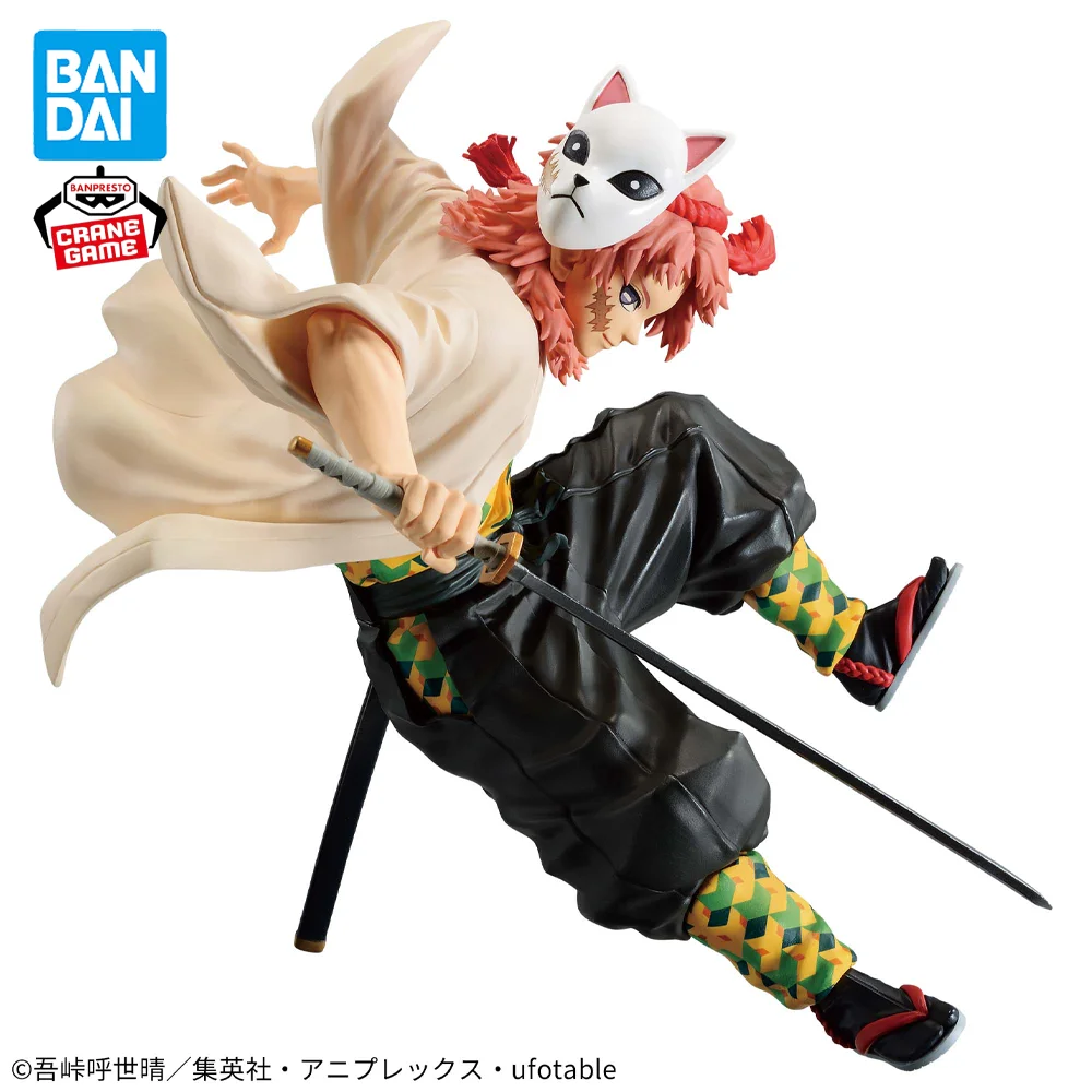 In Stock Original BANPRESTO VIBRATION STARS Demon Slayer Sabito Figure Anime Model Genuine Boxed Toy