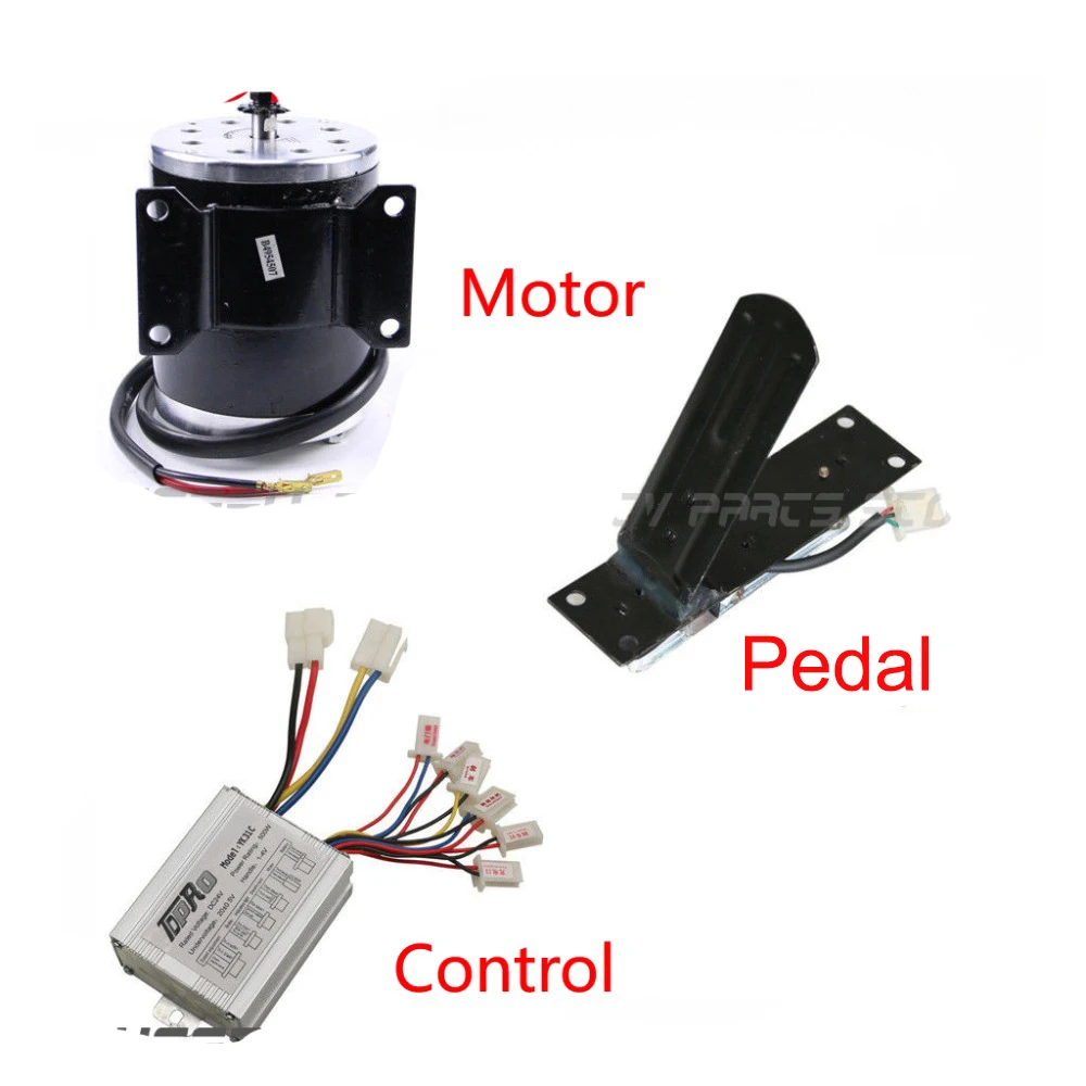 24V 500w Brush Motor Speed Controller Pedal For Electric Scooter go-kart quad E-SCOOTER MY1020