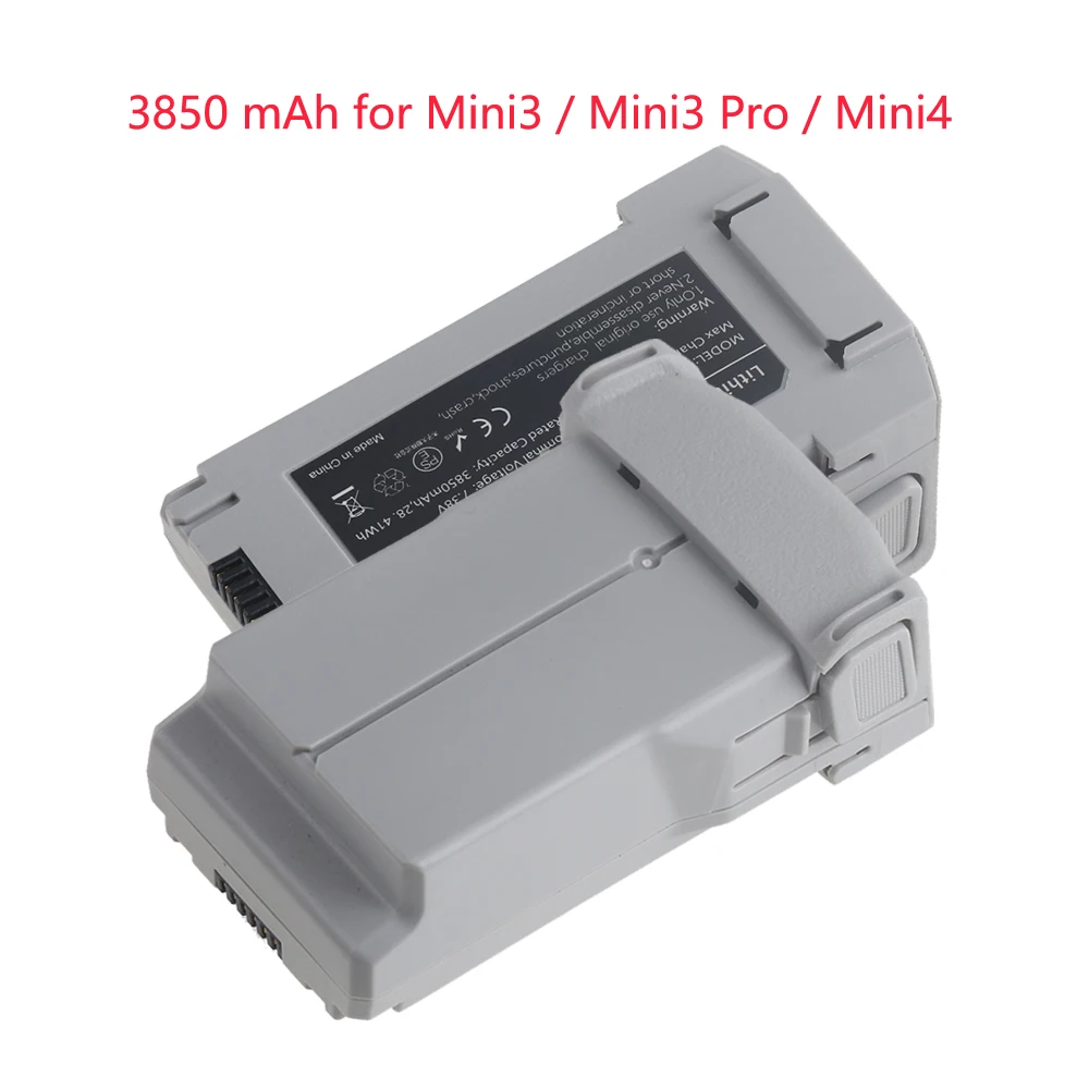 Mini 3 Battery 3850mAh Large Capacity for DJI Mini3 / Mini3 Pro / Mini4 /Mini4 Pro Drone Lithium Battery Flight Accessories